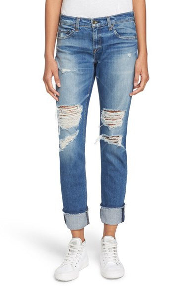 The Dre' Slim Fit Boyfriend Jeans (Kennedy)