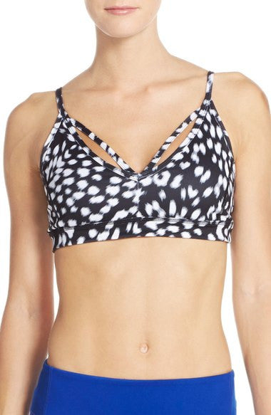 Sweetheart' Strap Neck Sports Bra