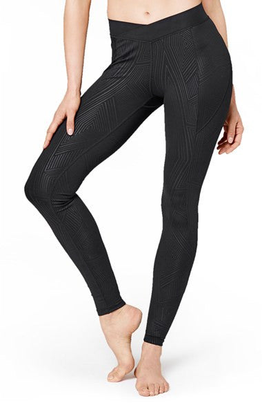 IVY PARK Linear Print V-Waistband Leggings