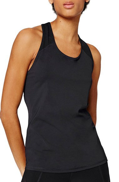 IVY PARK Racerback Mesh Panel Tank