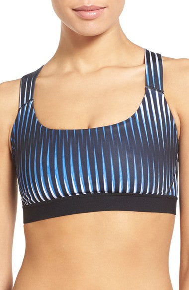 IVY PARK Kaleidostripe Print Sports Bra